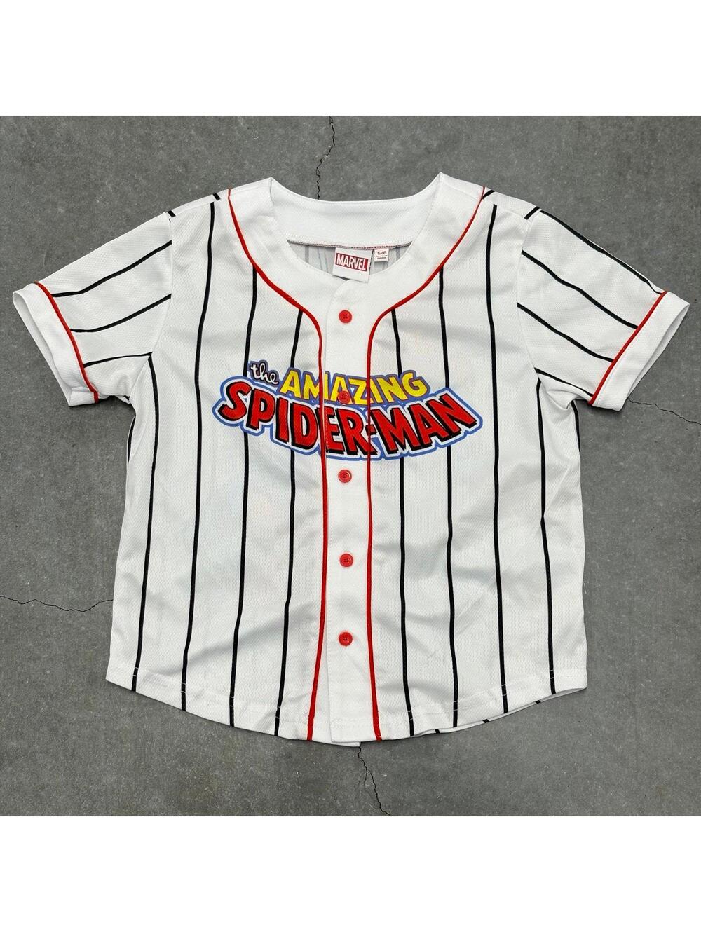 Marvel Spider Man Kids Baseball Jersey